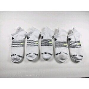 Bombas Hex-Tec Ankle Socks Lot Of 5 Pairs Size L